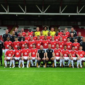 Bristol City FC 2016-2017 Squad and Management Team Print