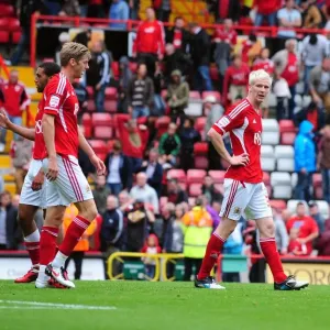 Bristol City Football Club: Championship Clash with Brighton - Final Whistle at Ashton Gate Stadium (September 10, 2011)