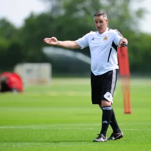 Bristol City Football Club: John Pemberton Leads Pre-Season Training Ahead of Npower League One Campaign (June 2013)