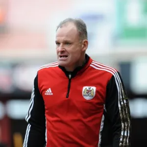 Bristol City Football Club Print: Goalkeeping Coach at Ashton Gate