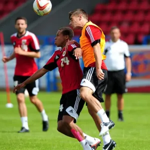 Bristol City Football Club: Bobby Reid vs Joe Edwards - Intense Training Battle