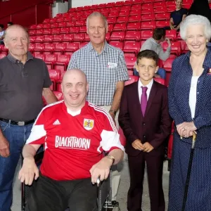 Bristol City Football Club Dedicates New Wheelchair Area in Honor of Ian Cottle's Record-Breaking Attendance - Bristol City V Bradford City, August 3, 2013 Bristol City Football Club Dedicates New Wheelchair Area in Honor of Ian Cottle's Record-Breaking Attendance - Bristol City V Bradford City, August 3, 2013