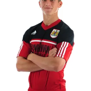 Bristol City Football Club: Joe Bryan's Intense Focus during Pre-Season Training at Ashton Gate Stadium
