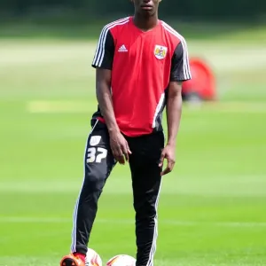 Bristol City Football Club: Jordan Wynter in Pre-Season Training