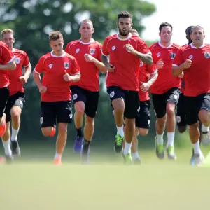 Bristol City Football Club: July 2014 Training Sessions Bristol City Football Club: July 2014 Training Sessions