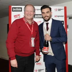 Bristol City FC Print: Man of the Match Presentation