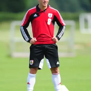 Bristol City Football Club: Neil Kilkenny at Pre-Season Training, June 2013