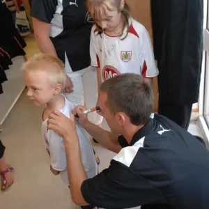 Journées ouvertes du Bristol City Football Club 2008/2009 : Rencontre avec l'équipe première