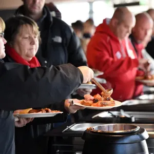 Bristol City Football Club: Pre-Match Breakfast Buffet at Ashton Gate Stadium, 2015 Bristol City Football Club: Pre-Match Breakfast Buffet at Ashton Gate Stadium, 2015
