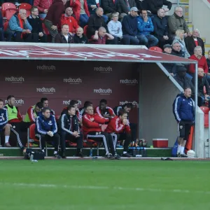 Season 13-14 Framed Print Collection: Rotherham United v Bristol City