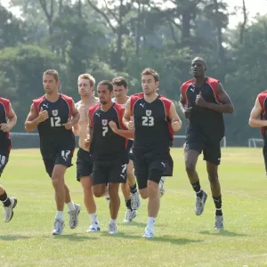 Bristol City Football Club: Training at the 06-07 Grounds Bristol City Football Club: Training at the 06-07 Grounds