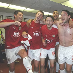 Bristol City Football Club: Unforgettable Moments of Promotion in the Exclusive Dressing Room