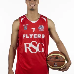 Bristol City Football Club's Doug McLaughlin-Williams in Action on the Basketball Court