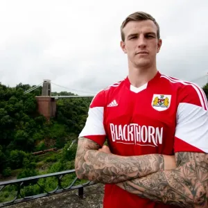 Bristol City Football Team: Aden Flint at Avon Gorge Hotel, Bristol (July 2013) Bristol City Football Team: Aden Flint at Avon Gorge Hotel, Bristol (July 2013)