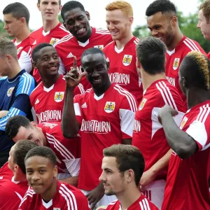 Bristol City Football Team Print - Albert Adomah's Expressive Moment
