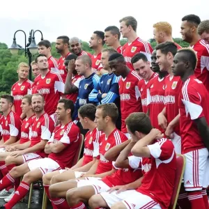 Bristol City Football Team Pre-Season Print