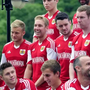 Bristol City FC Team Photo Print 2013
