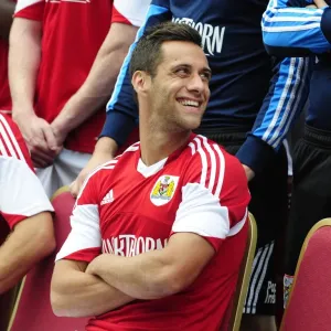 Bristol City Football Team Print: A Lighthearted Moment