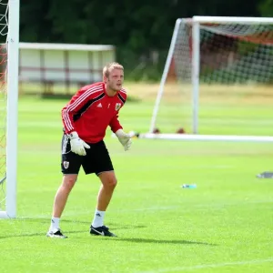 Bristol City Goalkeeper Dean Gerken Print