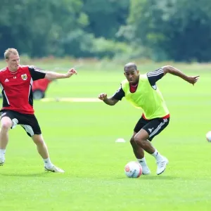 Bristol City Pre-Season Training Print Bristol City Pre-Season Training Print
