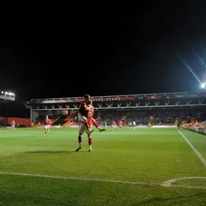 Bristol City Print - Joe Bryan and Matt Smith Celebrate Win Bristol City Print - Joe Bryan and Matt Smith Celebrate Win