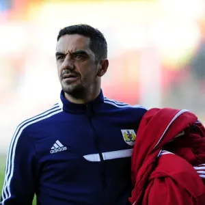 Bristol City Kit Manager Scott Murray at Crewe Alexandra's Alexandra Stadium during Sky Bet League One Match