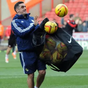 Bristol City Kit Manager Scott Murray at Sheffield United's Bramall Lane Bristol City Kit Manager Scott Murray at Sheffield United's Bramall Lane