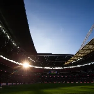 Bristol City Leads 2-0 at Sunset in Johnstones Paint Trophy Final at Wembley Stadium