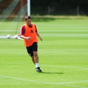 Bristol City Print: Lee Johnson Pre-Season Training