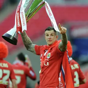 Bristol City Johnstone Paint Trophy Print Bristol City Johnstone Paint Trophy Print