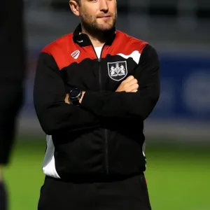 Bristol City Manager Lee Johnson Leads Team at Bath City Pre-Season Friendly, July 2016 Bristol City Manager Lee Johnson Leads Team at Bath City Pre-Season Friendly, July 2016