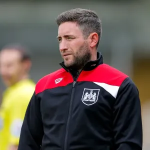 Bristol City Manager Lee Johnson Observes Pre-Season Friendly Print Bristol City Manager Lee Johnson Observes Pre-Season Friendly Print