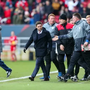 Bristol City Manager Lee Johnson Frustration Print Bristol City Manager Lee Johnson Frustration Print