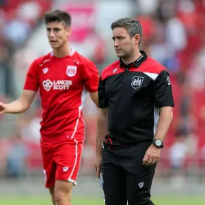 Bristol City Manager Lee Johnson's Half-Time Pep Talk at Ashton Gate Stadium (Bristol City v Portsmouth, 2016)