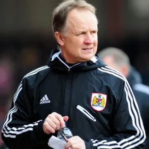 Bristol City Manager Sean O'Driscoll Leads Team Against Barnsley, 23rd February 2013