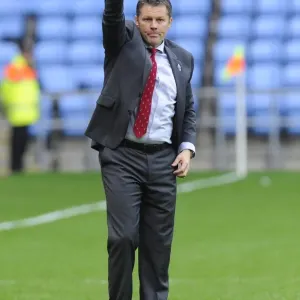 Bristol City Manager Steve Cotterill Celebrates with Fans after Victory over Coventry City Bristol City Manager Steve Cotterill Celebrates with Fans after Victory over Coventry City
