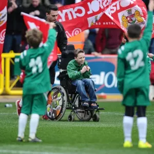 Bristol City Mascot at Ashton Gate during Sky Bet League One Match against Gillingham - March 14, 2015