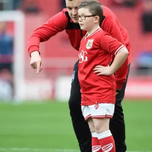Bristol City Mascot Print at Ashton Gate Stadium Bristol City Mascot Print at Ashton Gate Stadium