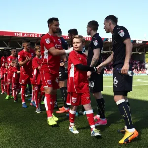 Bristol City Mascots Leading the Way: Sky Bet Championship Showdown vs Barnsley at Ashton Gate