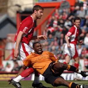 Bristol City: McCombe and Ebanks-Blake in Action against Wolverhampton Wanderers