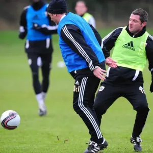 Bristol City: McInnes and Docherty Go Head-to-Head in Intense Training Session