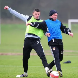 Bristol City: McInnes and Wilson Go Head-to-Head in Intense Training Drill