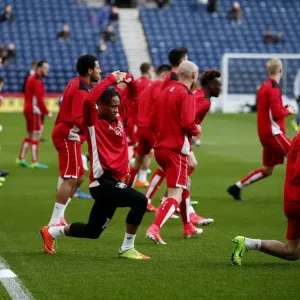Bristol City Players Warm Up Ahead of Preston North End Clash, Sky Bet Championship (April 2017) Bristol City Players Warm Up Ahead of Preston North End Clash, Sky Bet Championship (April 2017)