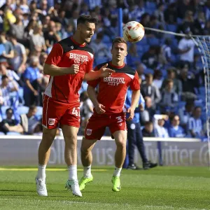 Bristol City Players Warm Up Print Bristol City Players Warm Up Print