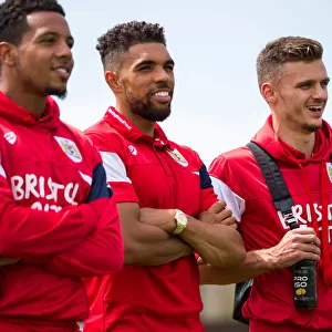 Bristol City Players Watch as Bristol Manor Farm and Pre-season Friendly Action Unfolds