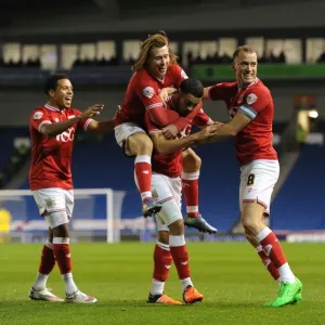 Bristol City Print - Derrick Williams Goal Celebration Bristol City Print - Derrick Williams Goal Celebration