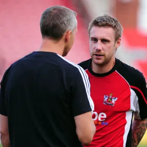 Pre Season Friendlies Photographic Print Collection: Exeter City v Bristol City