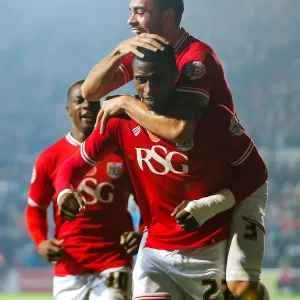 Bristol City Takes Lead Over Wolves Print