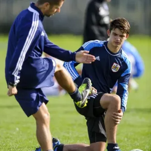 Bristol City U18 Coach Alex Russell Coaching Session vs Brighton & Hove Albion U18 - 05/10/2013