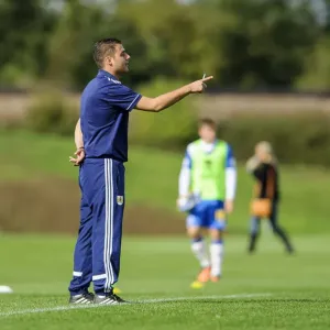 Bristol City U18 vs Brighton & Hove Albion U18: Carlos Anton Observes the Action